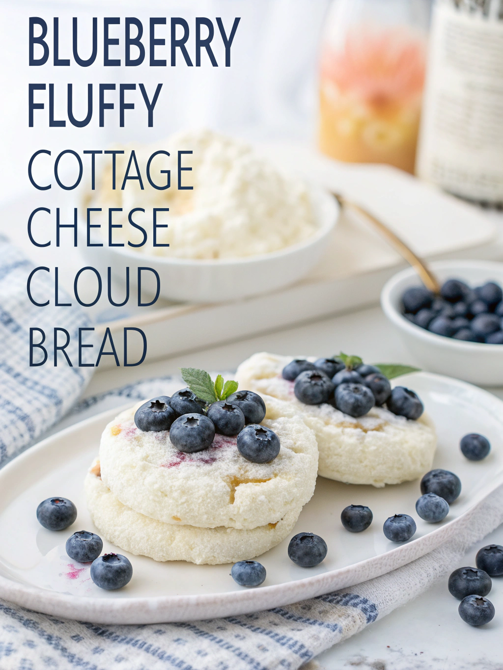 Blueberry fluffy cottage cheese cloud bread: 7 Terrific Reasons It Beats Regular Bread 4 blueberry fluffy cottage cheese cloud bread