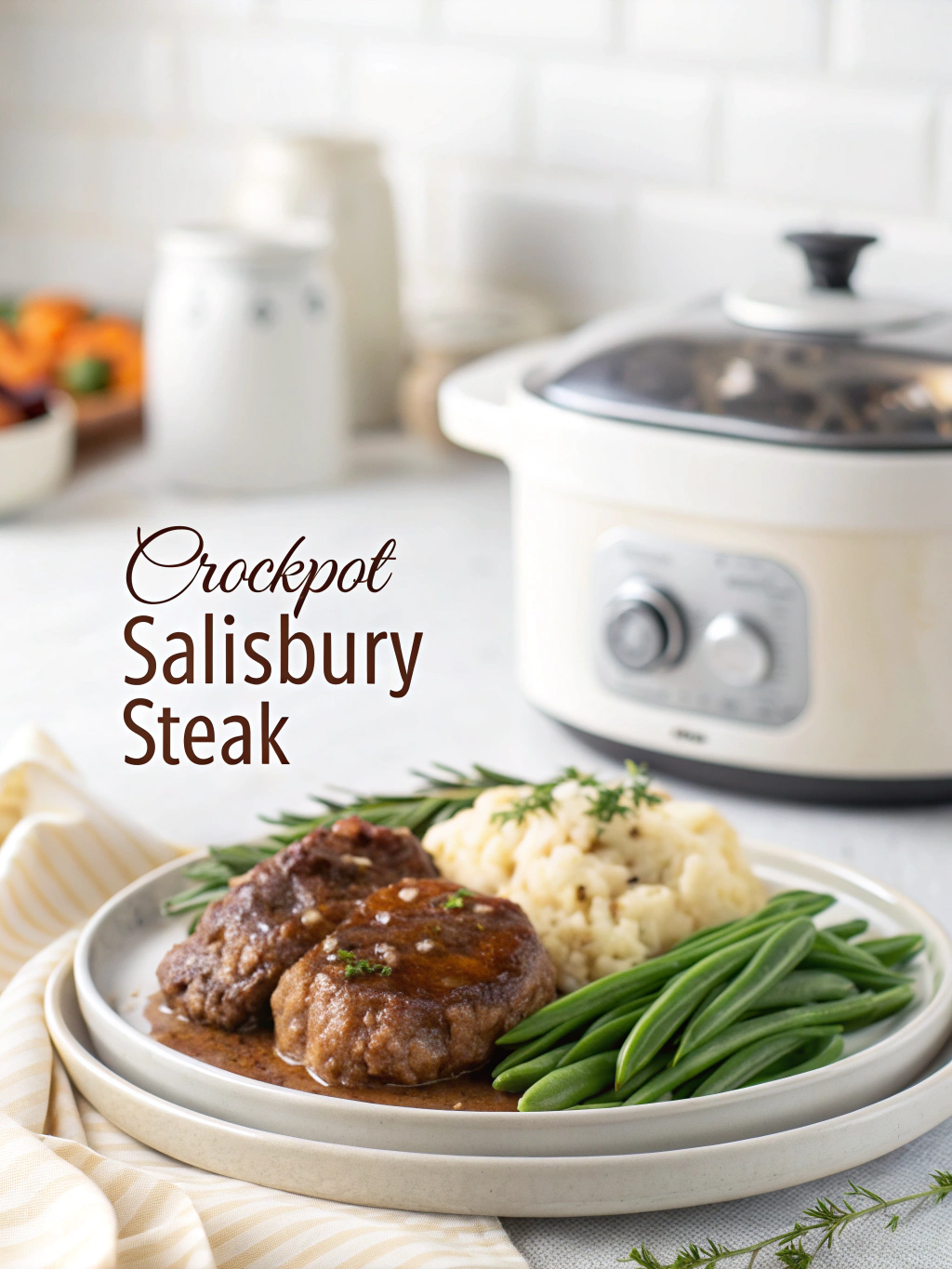Crockpot Salisbury Steak: Classic Comfort Made Simple in 2025 4 crockpot salisbury steak pinterest